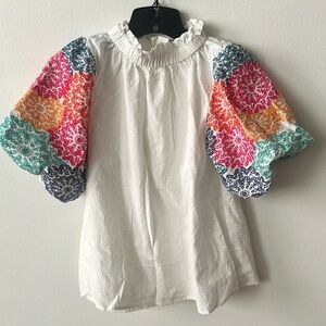 Oversized Top w Puffy Sleeves